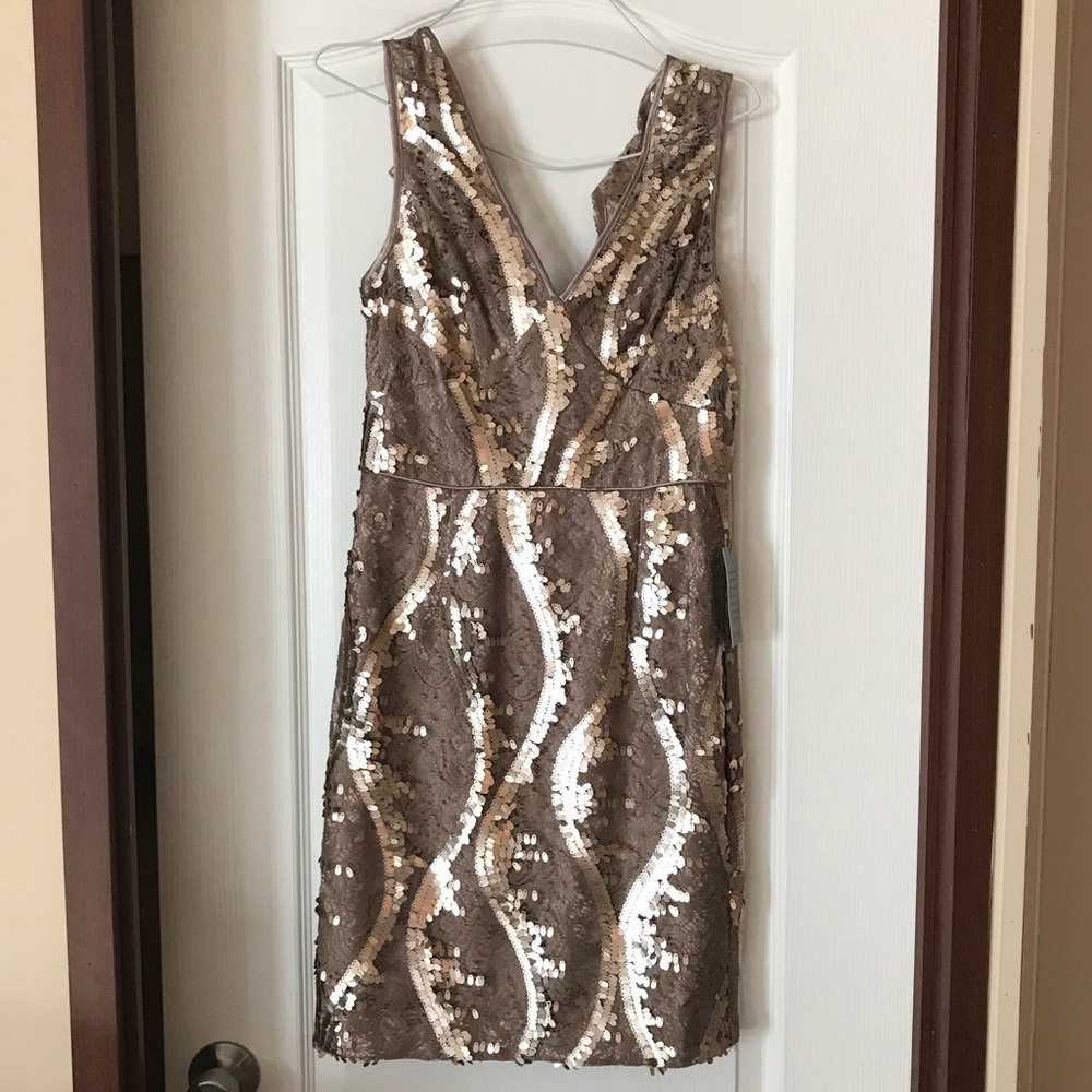 COPY - Adrianna Papell sequin dress